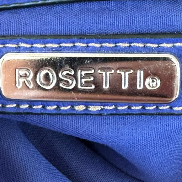 ROSETTI WOMEN PURSE HANDBAG SHOULDER NAVY BLUE 3 POCKET WITH ZIPPER SMALL - Picture 7 of 14